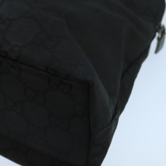 Gucci Gg Canvas Black Canvas Shoulder Bag (Pre-Owned) - Picture 7 of 16
